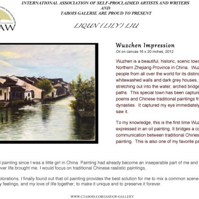IASPAW Presents Liqun Lily Liu 2014.